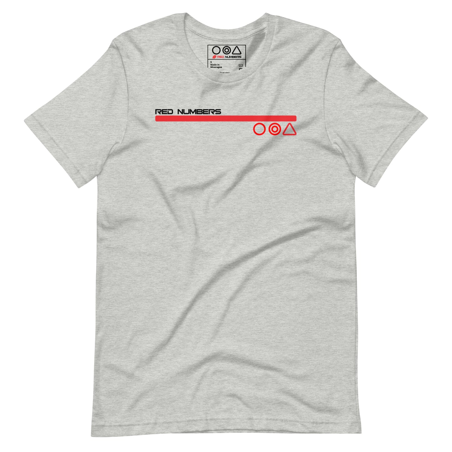 Red Numbers - Gamer t-shirt