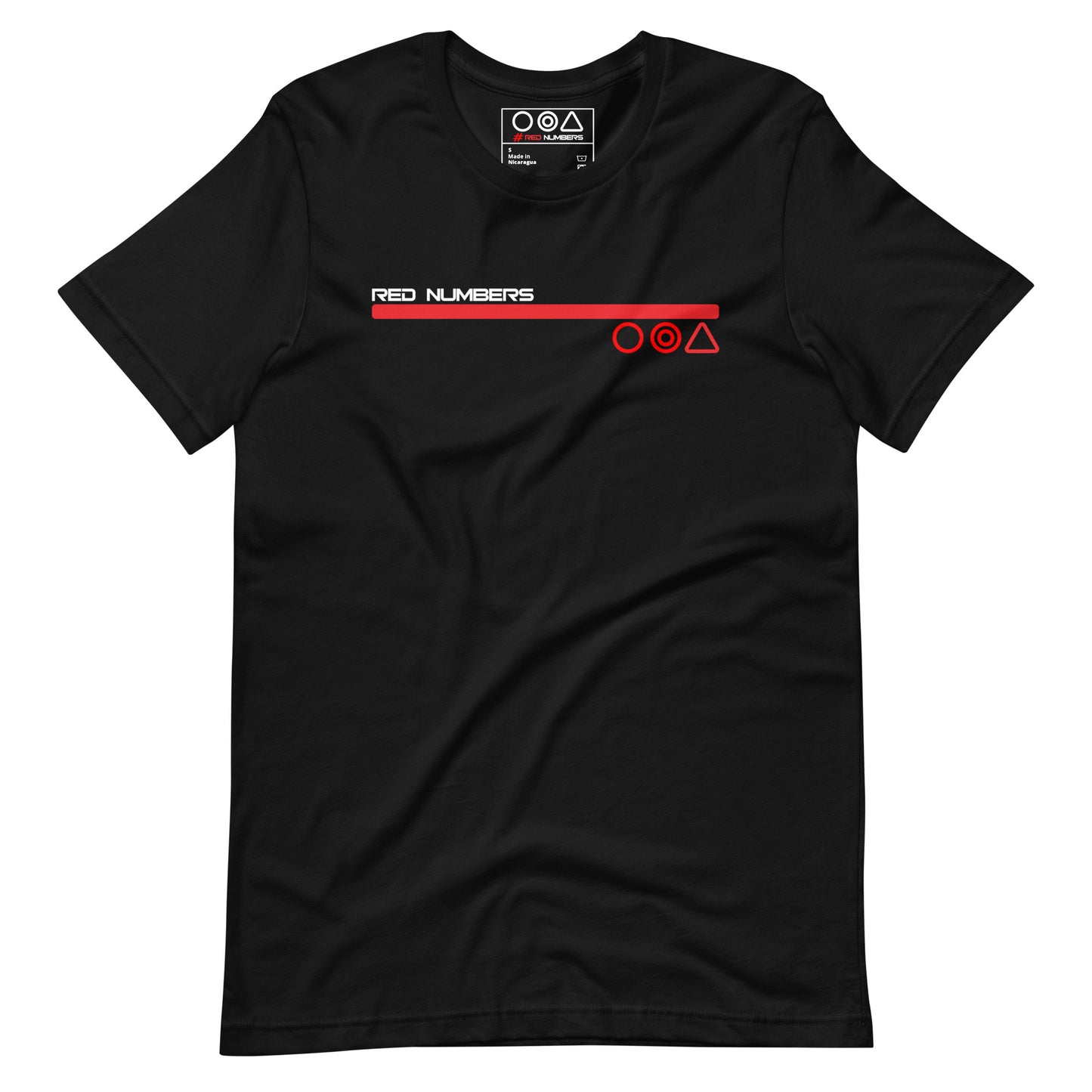 Red Numbers - Gamer t-shirt