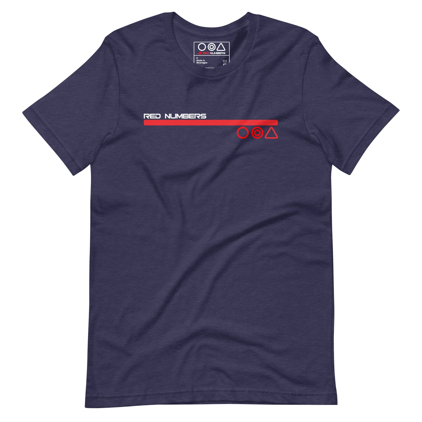 Red Numbers - Gamer t-shirt