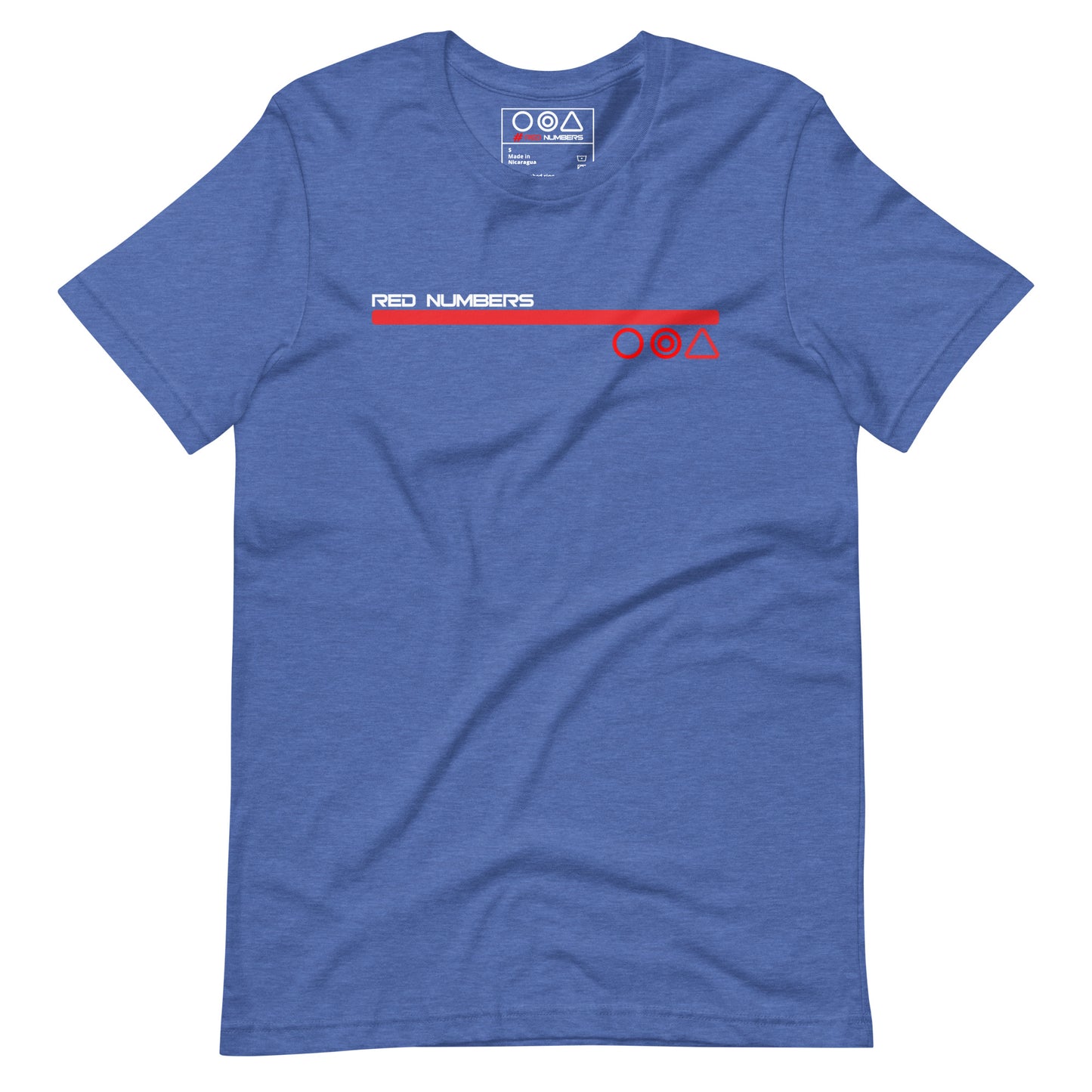 Red Numbers - Gamer t-shirt