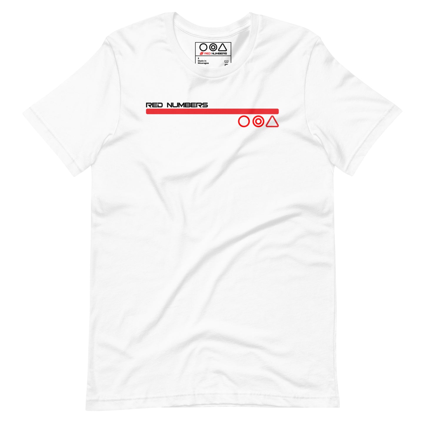 Red Numbers - Gamer t-shirt