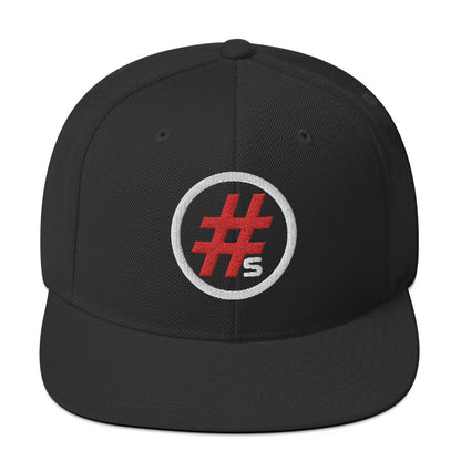 Red Numbers - Circle it Classic Snapback Hat