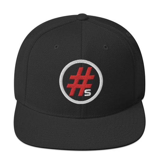 Red Numbers - Circle it Classic Snapback Hat