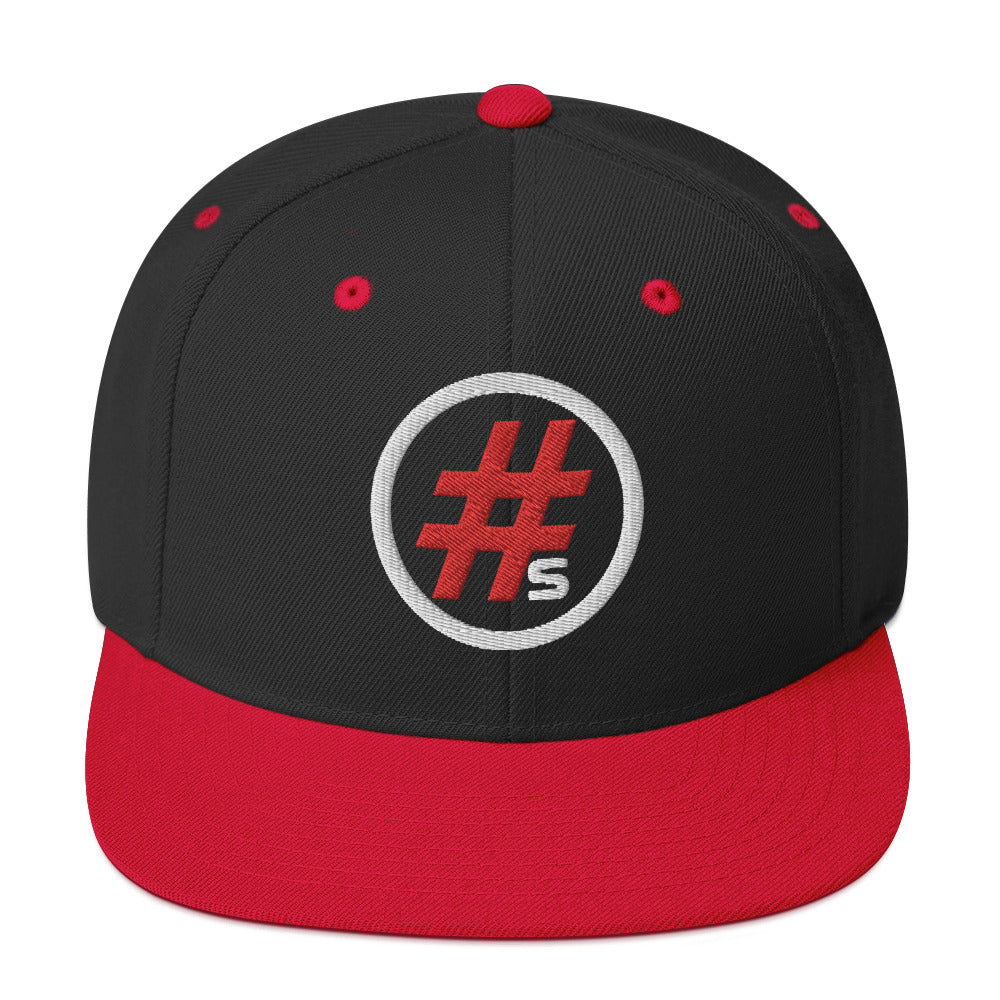 Red Numbers - Circle it Classic Snapback Hat