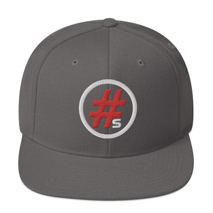 Red Numbers - Circle it Classic Snapback Hat