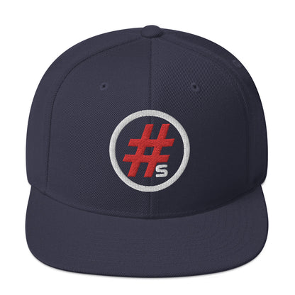 Red Numbers - Circle it Classic Snapback Hat