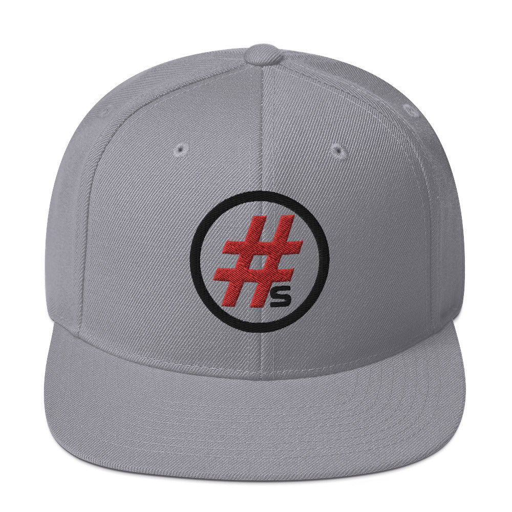 Red Numbers - Circle it Classic Snapback Hat